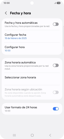 Pulsa el indicador junto a 