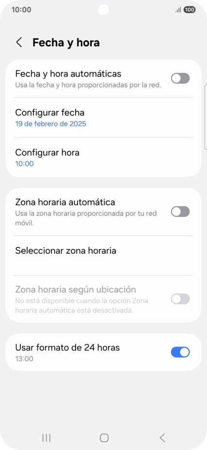 Pulsa el indicador junto a 