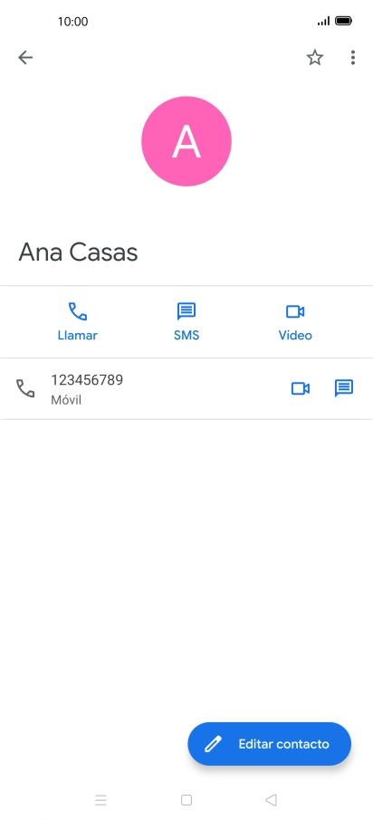Pulsa la tecla de inicio para terminar y regresar a la pantalla de inicio.