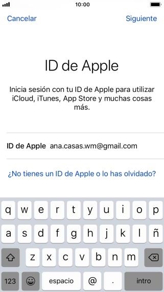 Pulsa Siguiente.