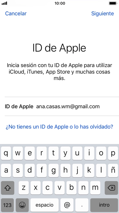 Pulsa Siguiente.