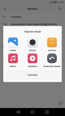 Pulsa Archivos y desplázate a la carpeta deseada.