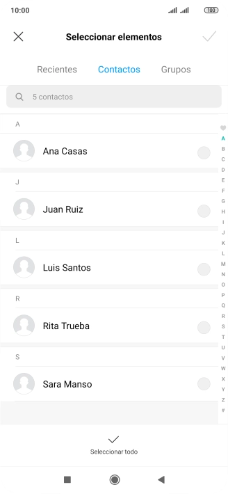 Pulsa Seleccionar todo. Pulsa Seleccionar todo.