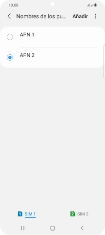 Pulsa la tecla de inicio para terminar y regresar a la pantalla de inicio.