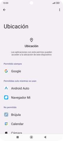 Pulsa la app deseada.