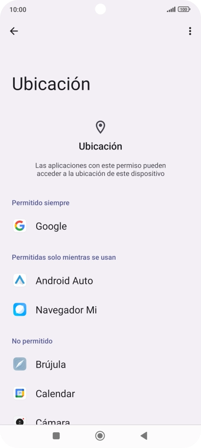 Pulsa la app deseada.