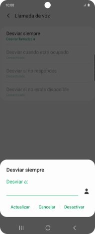 Pulsa Desactivar.