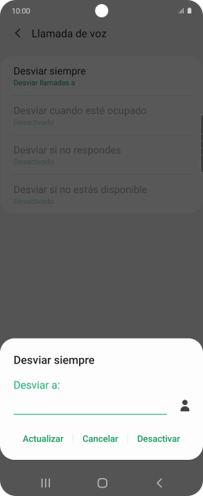 Pulsa Desactivar.