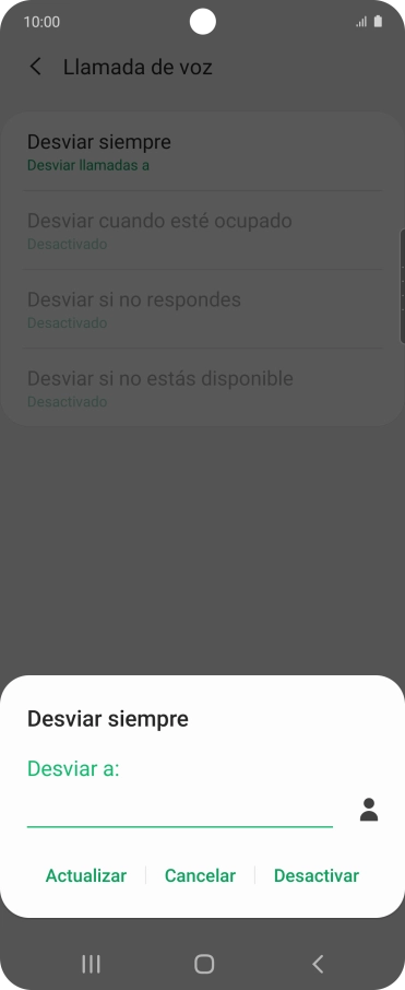 Pulsa Desactivar.