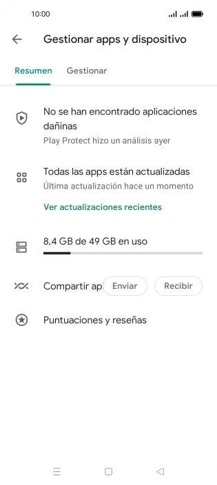 Pulsa Gestionar. Pulsa Gestionar.