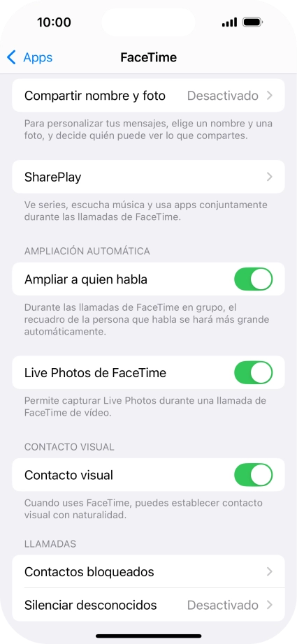 Pulsa SharePlay.