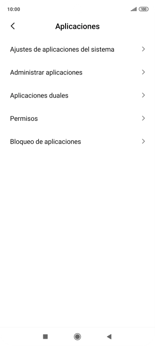 Pulsa Administrar aplicaciones. Pulsa Administrar aplicaciones.
