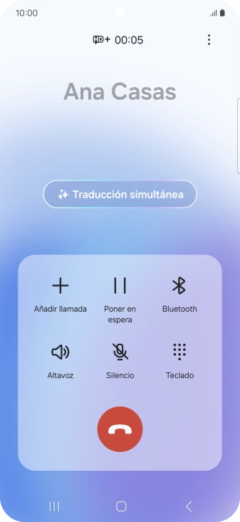 Pulsa Traducción simultánea. Pulsa Traducción simultánea.