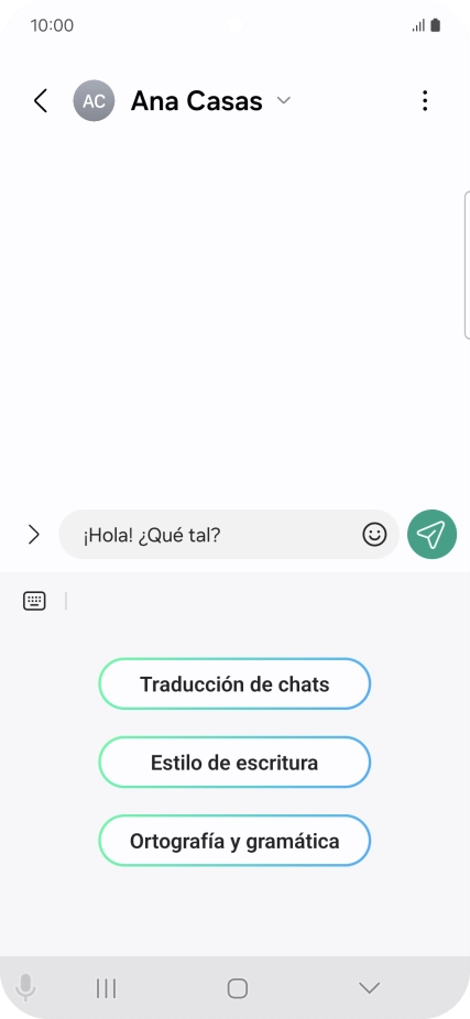 Pulsa Estilo de escritura. Pulsa Estilo de escritura.