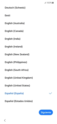Pulsa el idioma deseado. Pulsa el idioma deseado.
