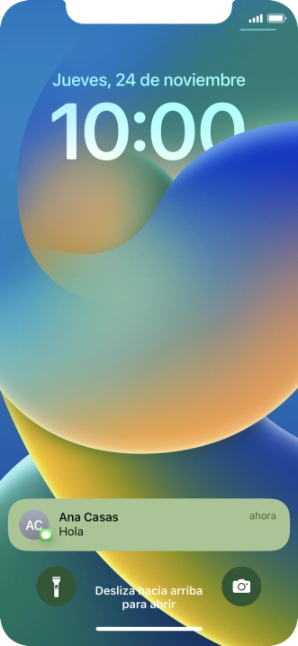 Pulsa la notificación deseada y sigue las indicaciones de la pantalla para utilizar la función seleccionada.