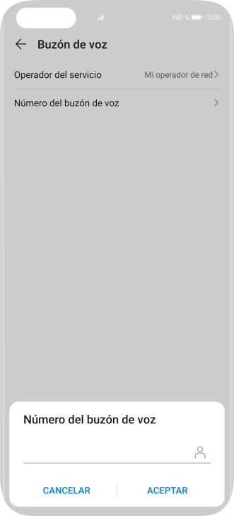 Introduce 22177 y pulsa ACEPTAR.