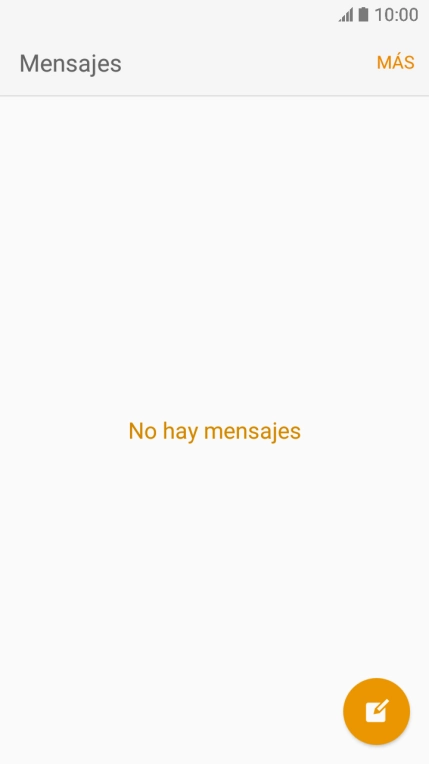 Pulsa el icono de nuevo mensaje.