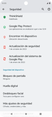 Pulsa la tecla de inicio para terminar y regresar a la pantalla de inicio.