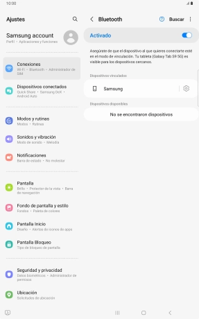 Pulsa la tecla de inicio para terminar y regresar a la pantalla de inicio.