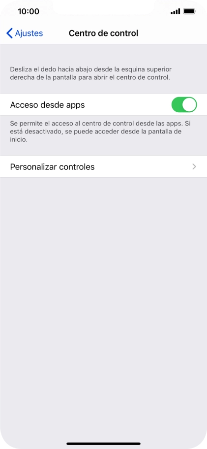 Pulsa el indicador junto a 