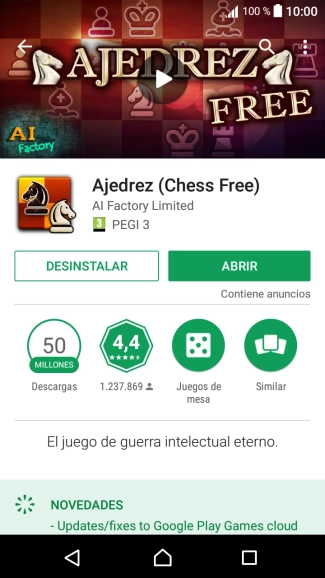 Pulsa DESINSTALAR. Pulsa DESINSTALAR.