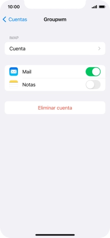 Pulsa Cuenta.