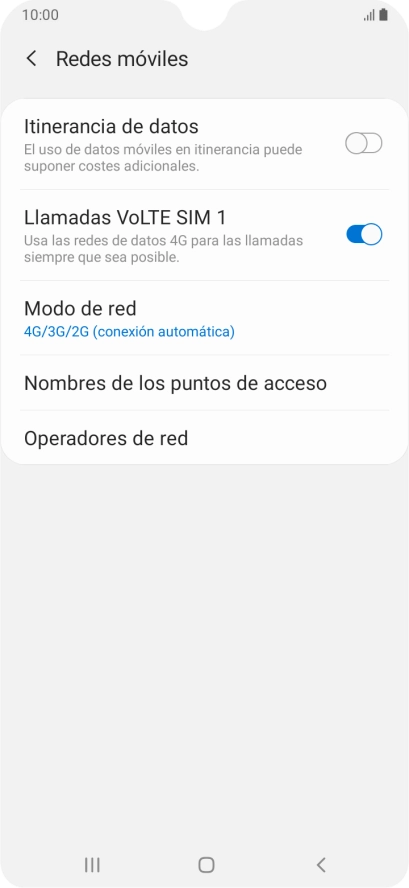Pulsa el indicador junto a 