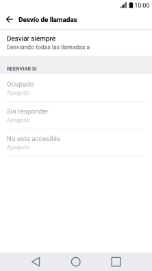 Pulsa la tecla de inicio para terminar y regresar a la pantalla de inicio.