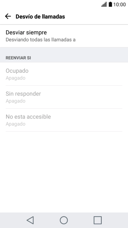 Pulsa la tecla de inicio para terminar y regresar a la pantalla de inicio.