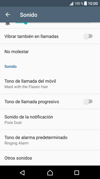 Pulsa la tecla de inicio para terminar y regresar a la pantalla de inicio.