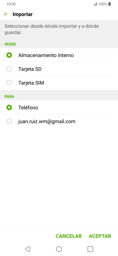 Pulsa Tarjeta SIM.