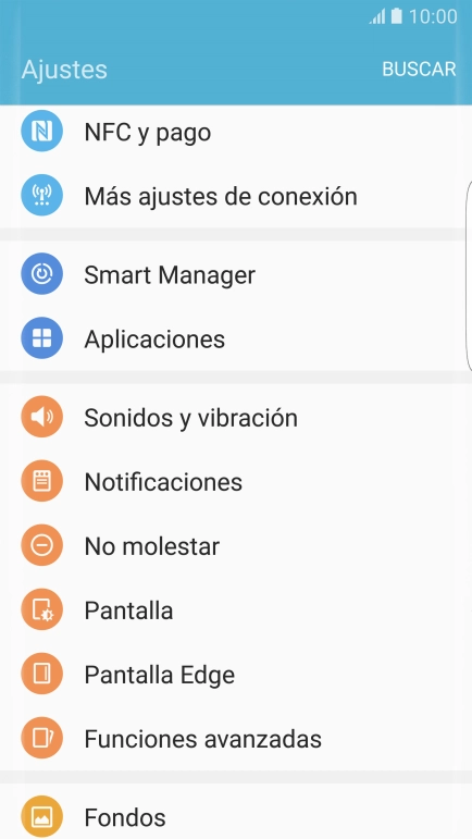 Pulsa Sonidos y vibración. Pulsa Sonidos y vibración.
