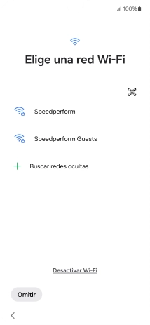 Pulsa la red wifi deseada.