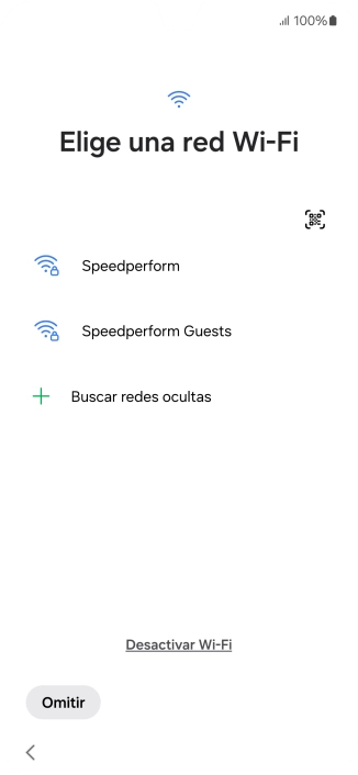 Pulsa la red wifi deseada.