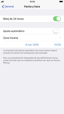 Pulsa el indicador junto a 