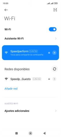 Pulsa la tecla de inicio para terminar y regresar a la pantalla de inicio.