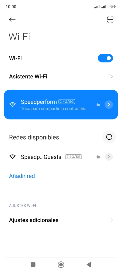 Pulsa la tecla de inicio para terminar y regresar a la pantalla de inicio.