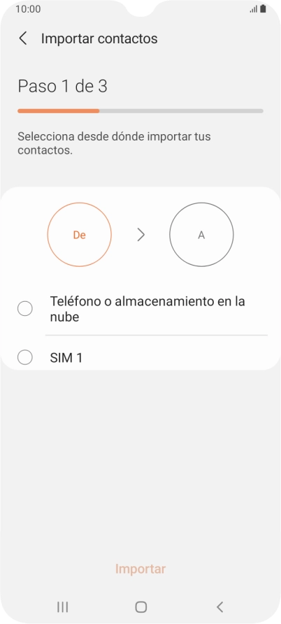 Pulsa el nombre de la tarjeta SIM.