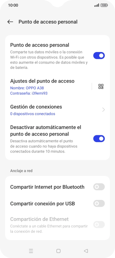 Pulsa la tecla de inicio para terminar y regresar a la pantalla de inicio.