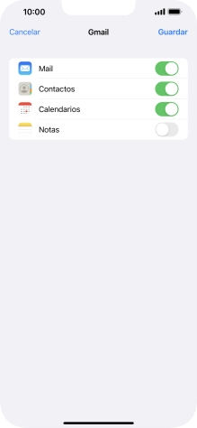 Si aparece en la pantalla esta imagen, tu cuenta de correo electrónico ha sido reconocida y configurada automáticamente. Sigue las indicaciones de la pantalla para introducir más información y terminar la configuración.