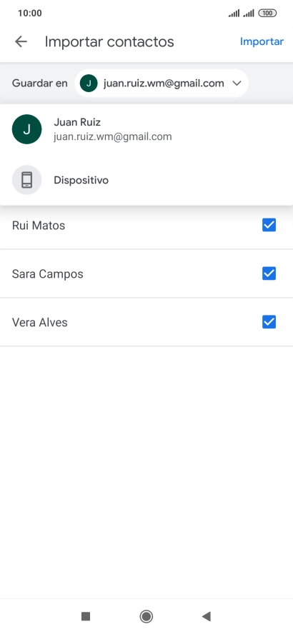 Pulsa Dispositivo.