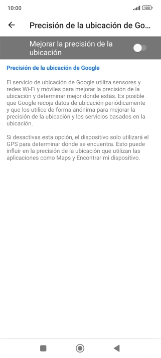 Si pulsas el indicador junto a 