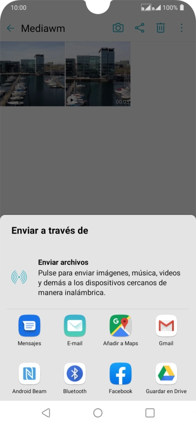 Pulsa Guardar en Drive.