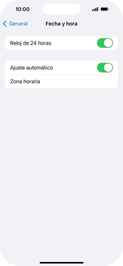 Desliza el dedo hacia arriba desde la parte inferior de la pantalla para terminar y volver a la pantalla de inicio.
