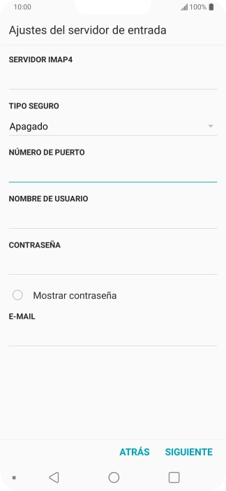Pulsa en el campo bajo 