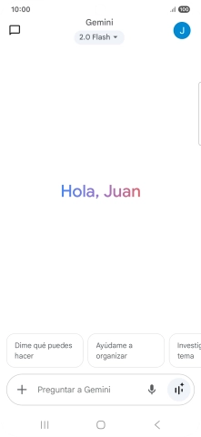 Pulsa el icono de perfil.