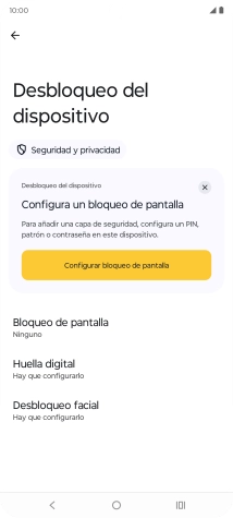 Pulsa la tecla de inicio para terminar y regresar a la pantalla de inicio.