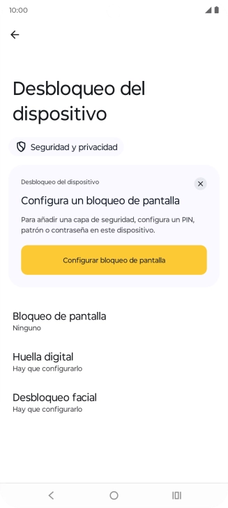 Pulsa la tecla de inicio para terminar y regresar a la pantalla de inicio.