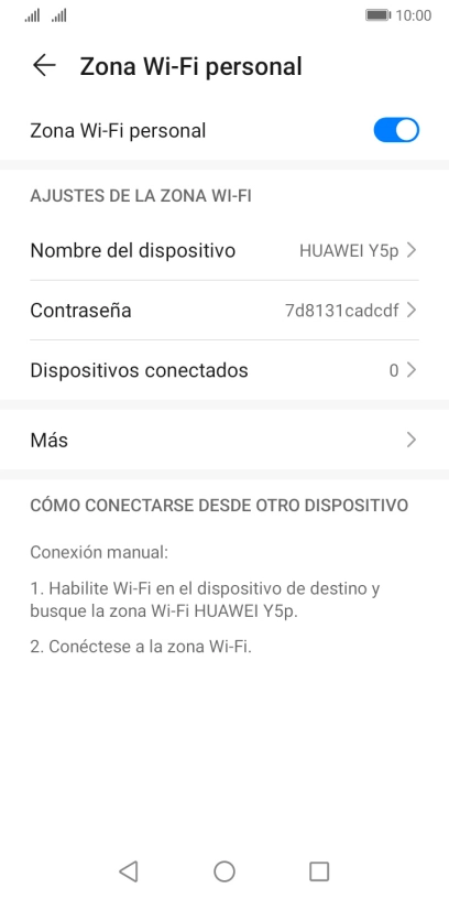 Pulsa la tecla de inicio para terminar y regresar a la pantalla de inicio.